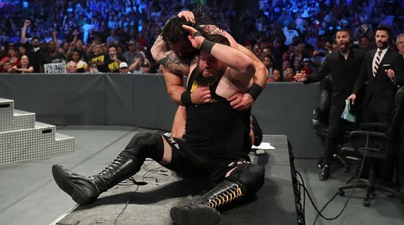 There are not a lot of options for Drew McIntyre to defend his WWE Championship against.